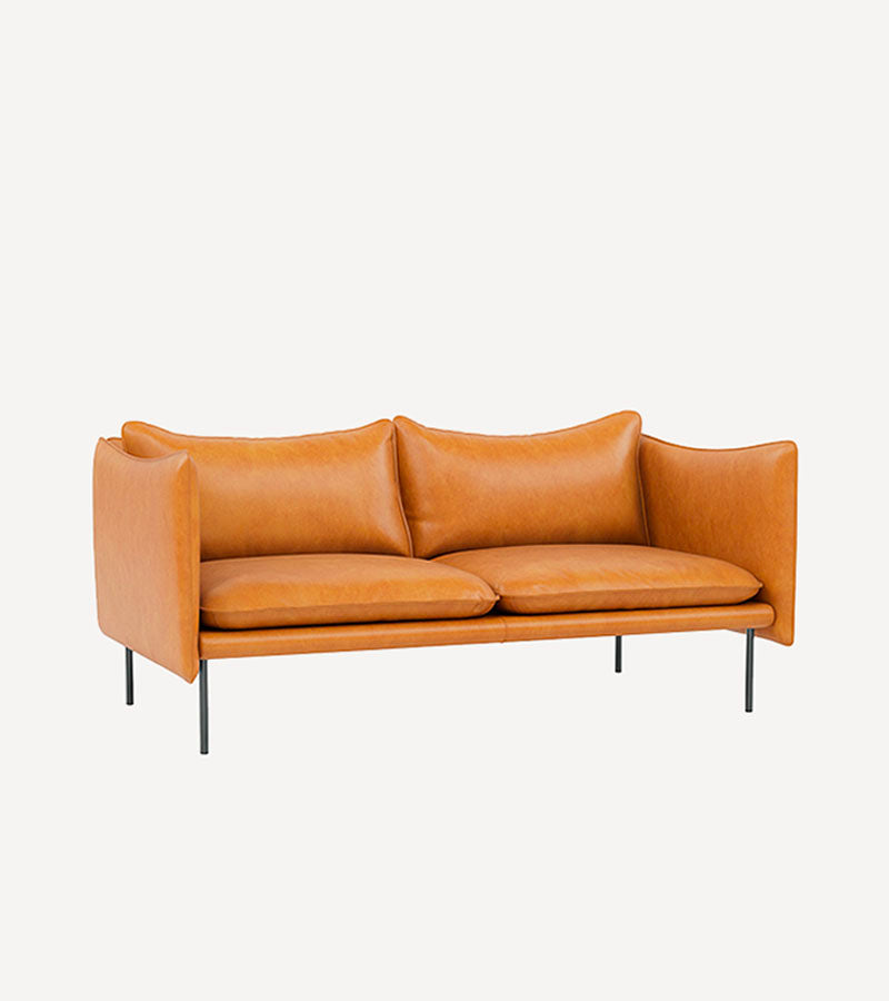 Tiki Sofa | 2 Seater | Leather Upholstery