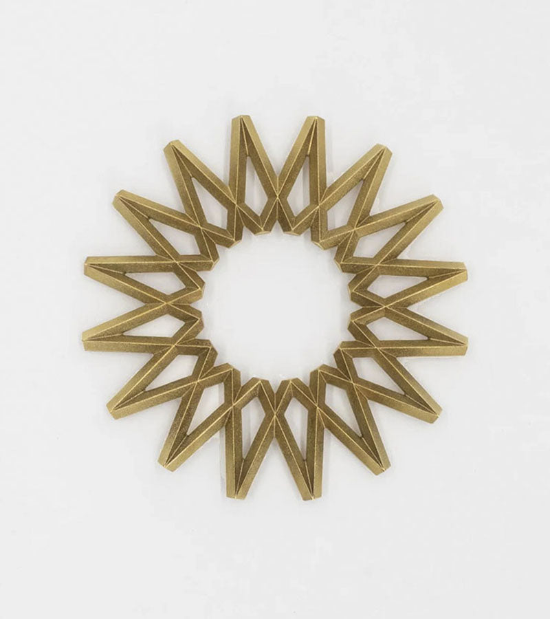 Galaxy Trivet | Brass