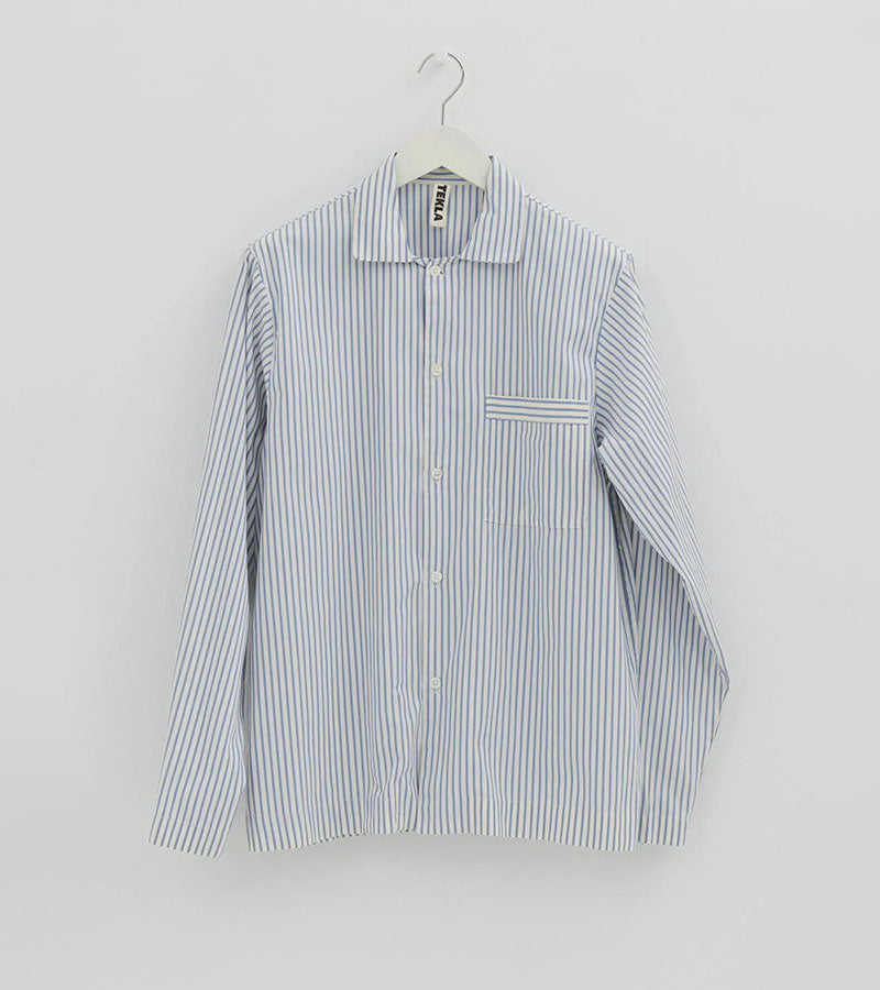 Poplin Sleepwear | Placid Blue Stripes