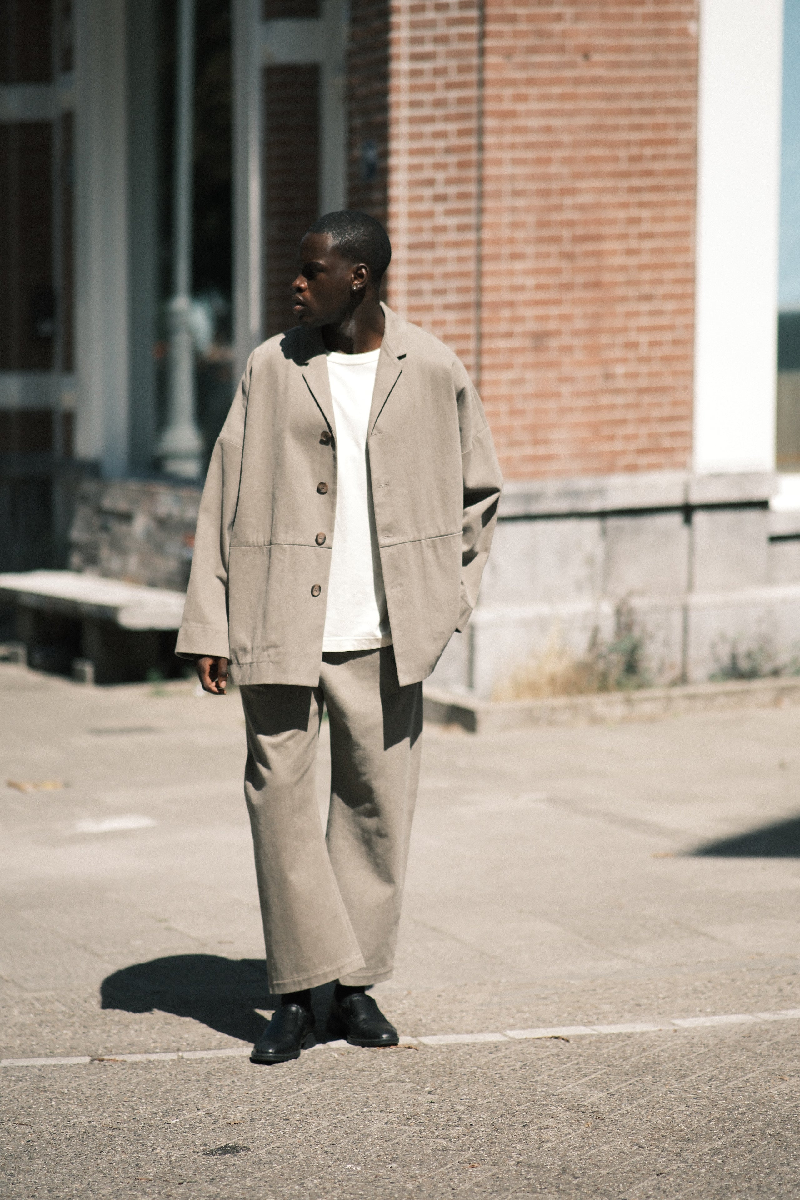 Oversized Blazer | Umber