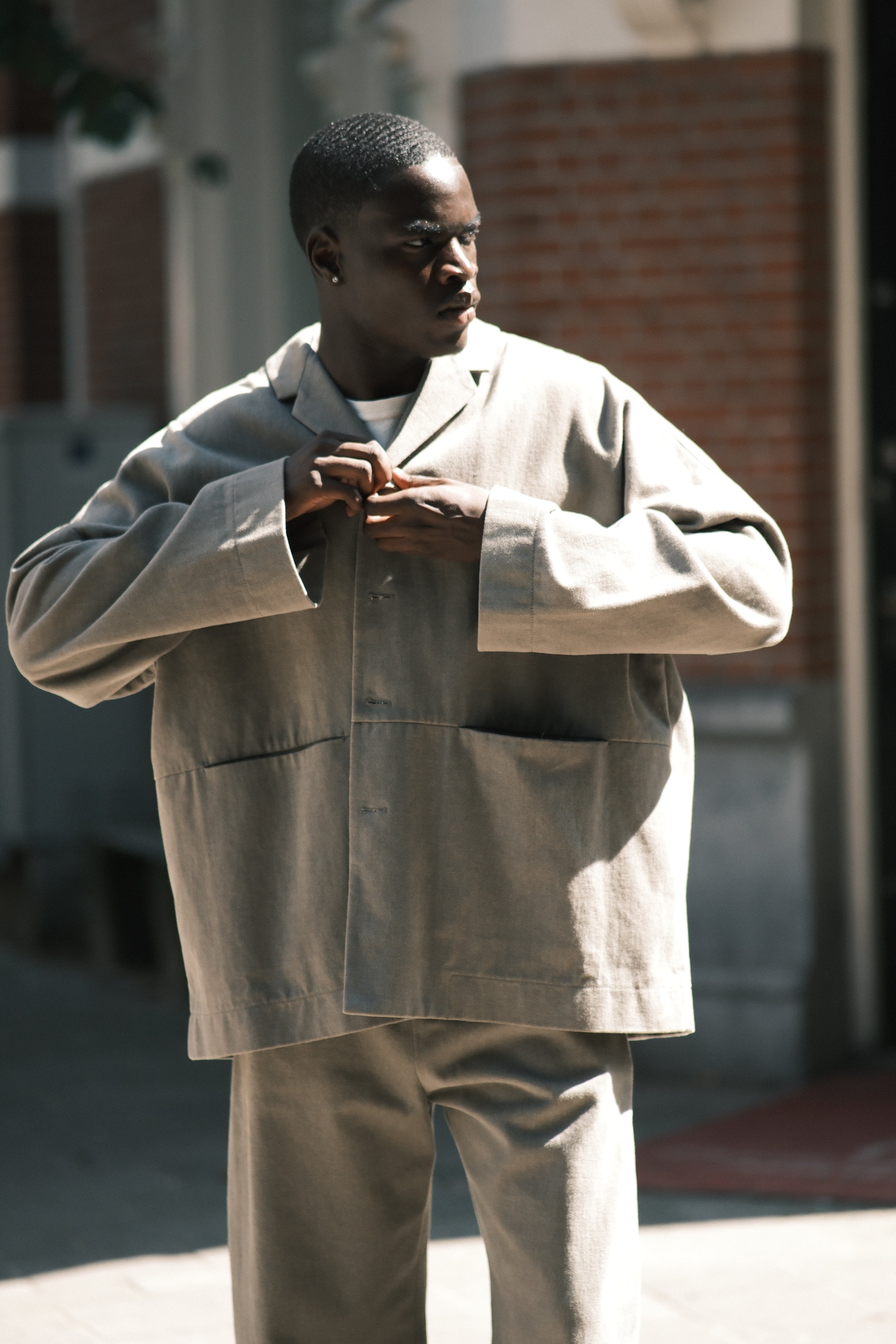 Oversized Blazer | Umber