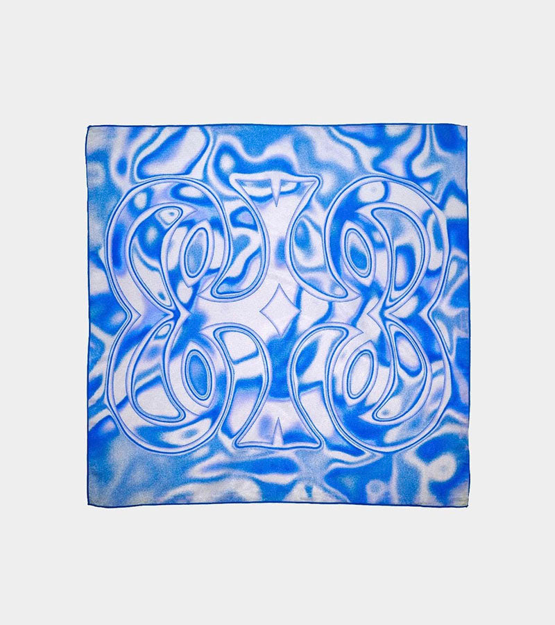 Logo Bandana | Blue / Grey