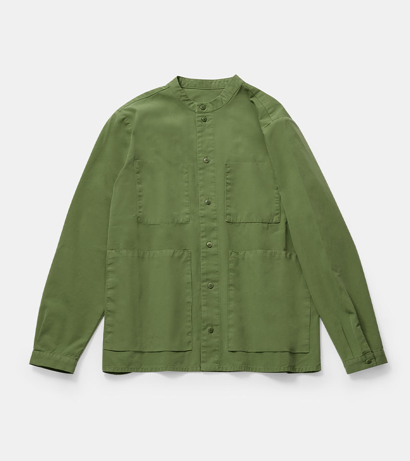 The Locksmith Overshirt | Fine Canvas Grass