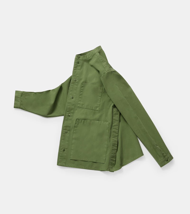 The Locksmith Overshirt | Fine Canvas Grass