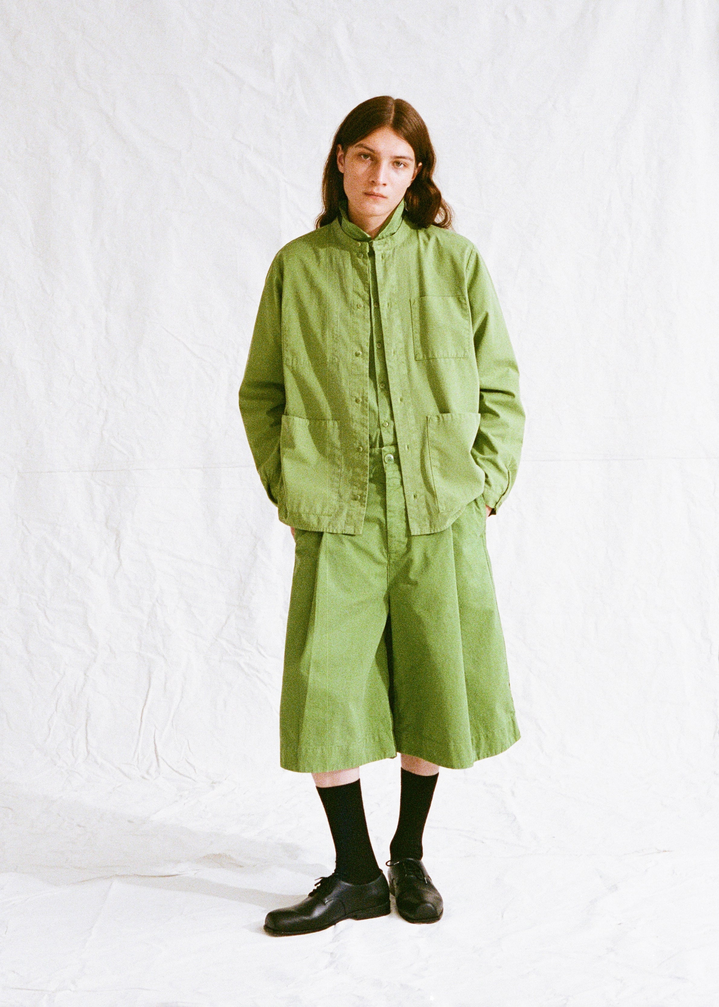 The Locksmith Overshirt | Fine Canvas Grass