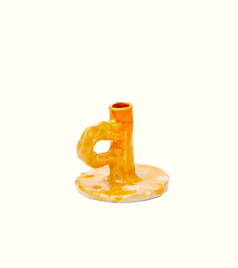 Studio Candlestick | Orange